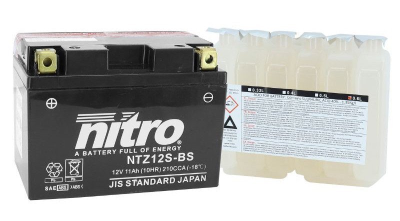 Акумулятор NITRO AGM Open Battery [11 Ah], CCA 210 (A)