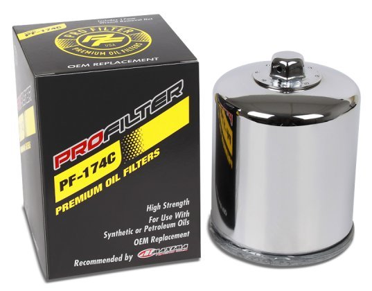 Фільтр PROFILTER Premium Canister Oil Filter [Chrome], Spin-On