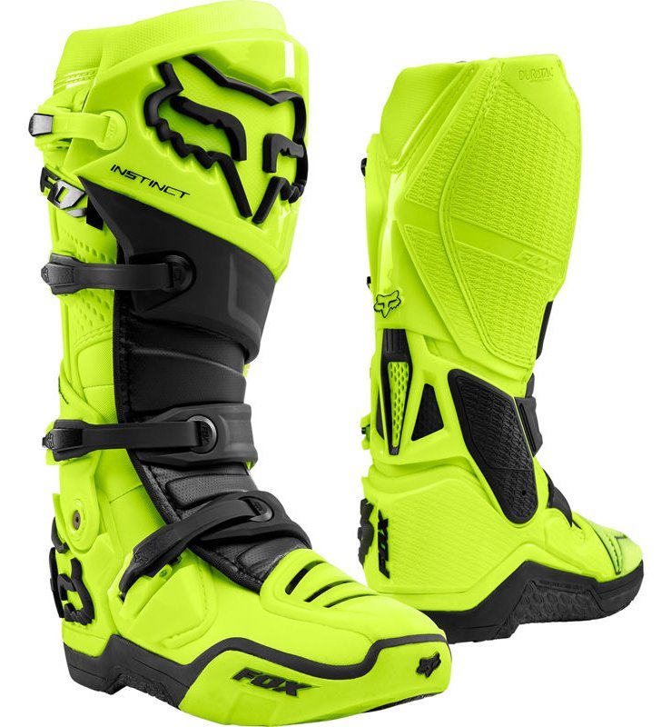 Мотоботи FOX INSTINCT Boot [Flo Yellow]