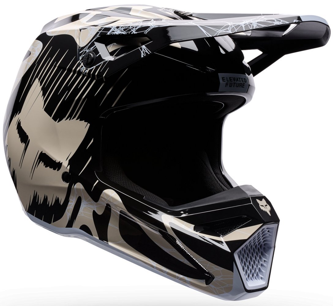 Шолом FOX V1 Youth Helmet - DIFFUSE [Black]
