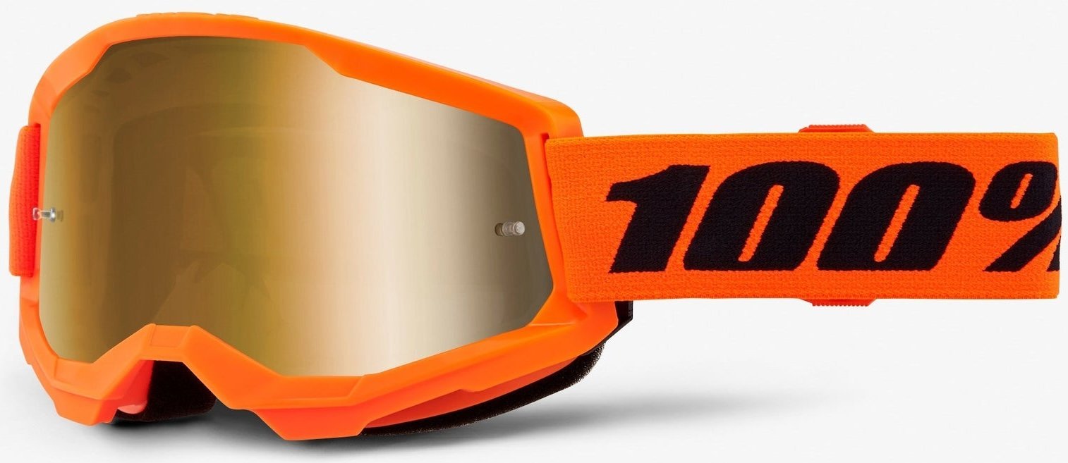 Окуляри 100% STRATA 2 Goggle [Neon Orange]