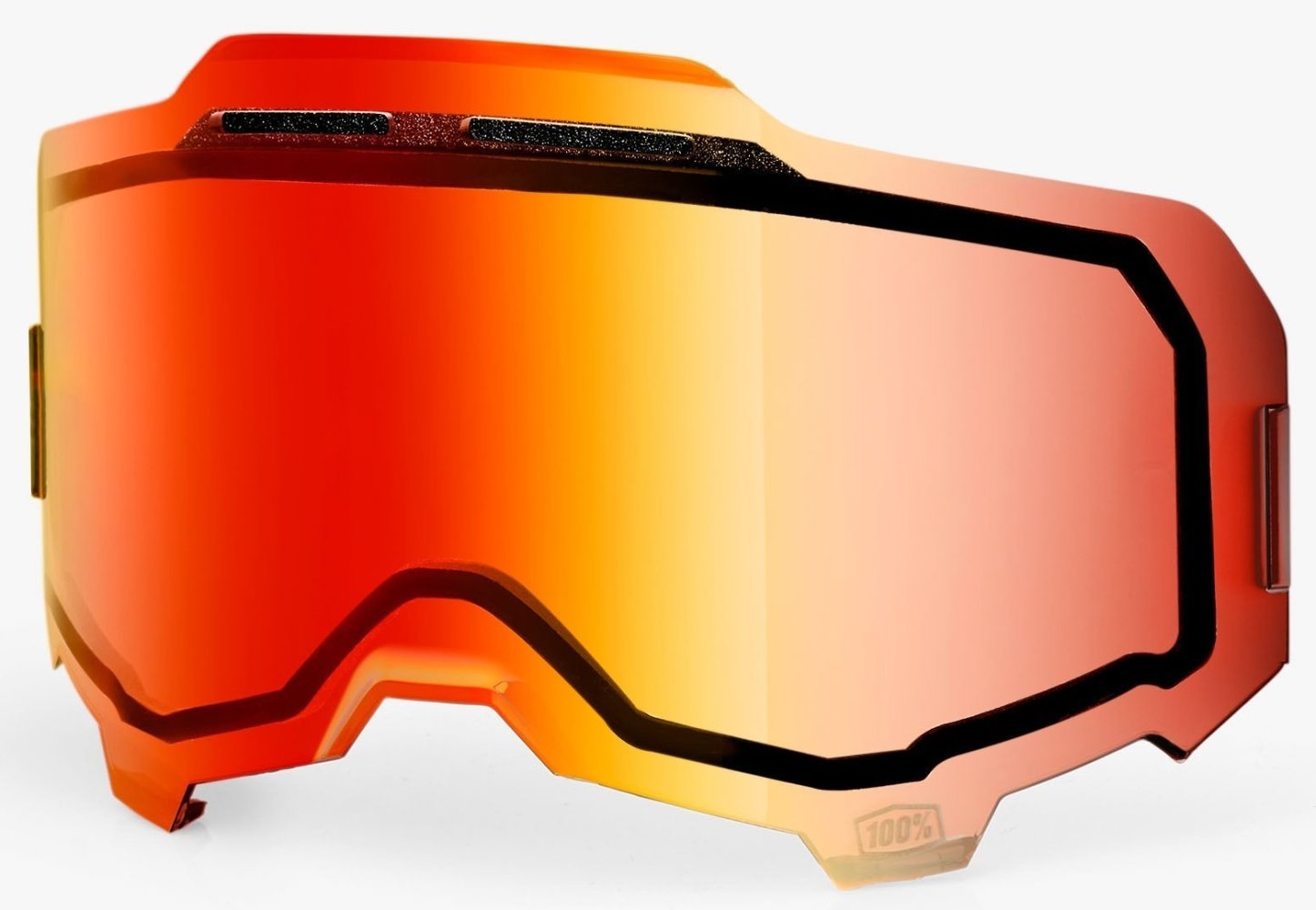 Лінза 100% ARMEGA/ARmatic Dual Vented Lens [Mirror Red]