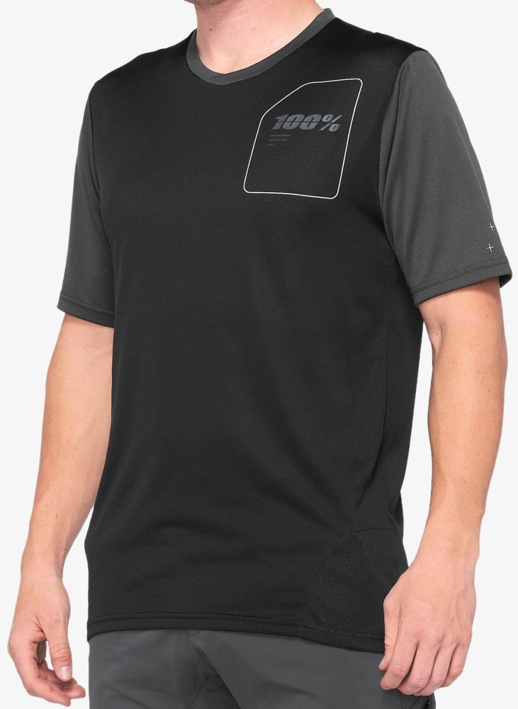 Джерсі 100% RIDECAMP Jersey [Charcoal]